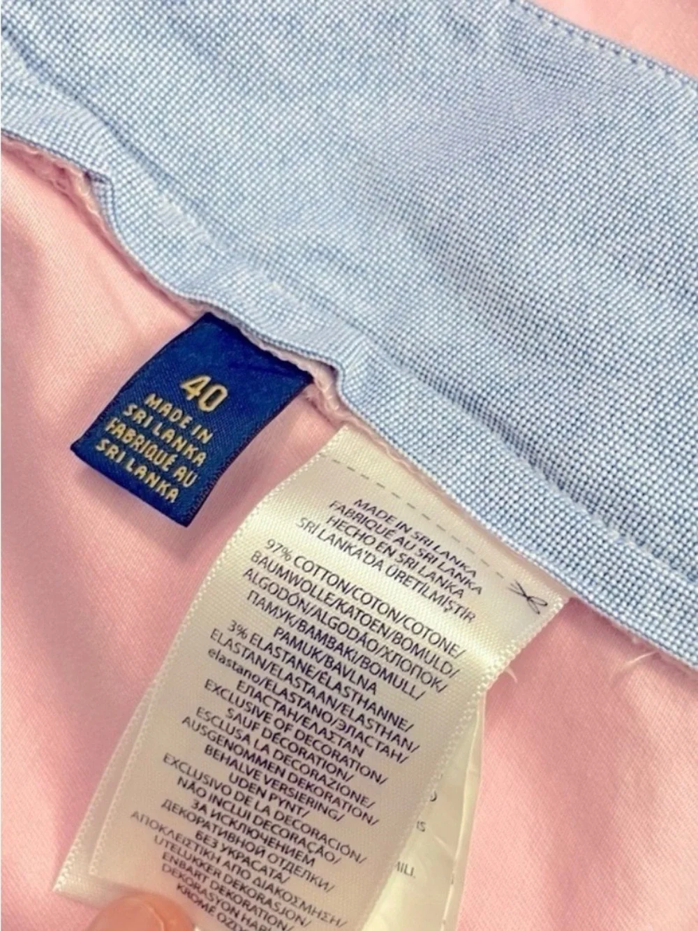 Polo Ralph Lauren Pink Chino Shorts Men’s Size 40 Classic Preppy Golf Coastal